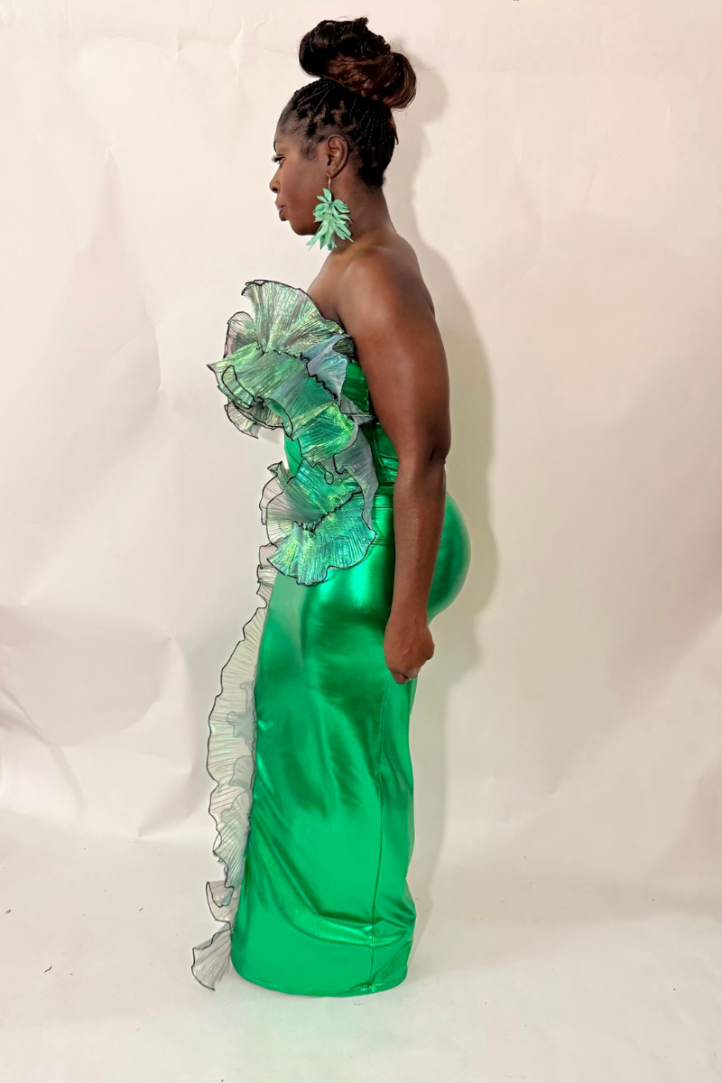 MARILYN MONROE DRESS (GREEN)