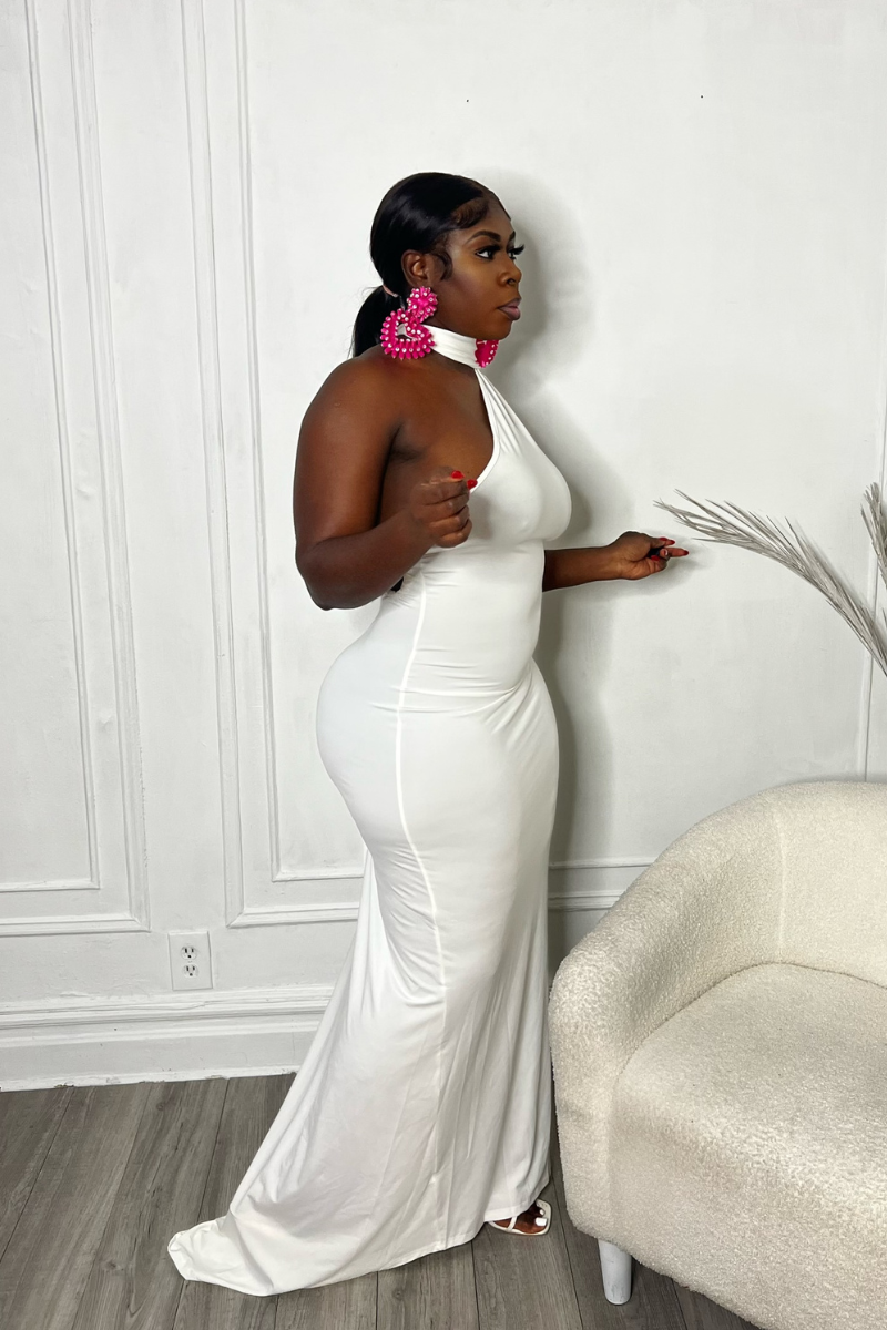 NORMA MAXI DRESS (WHITE)