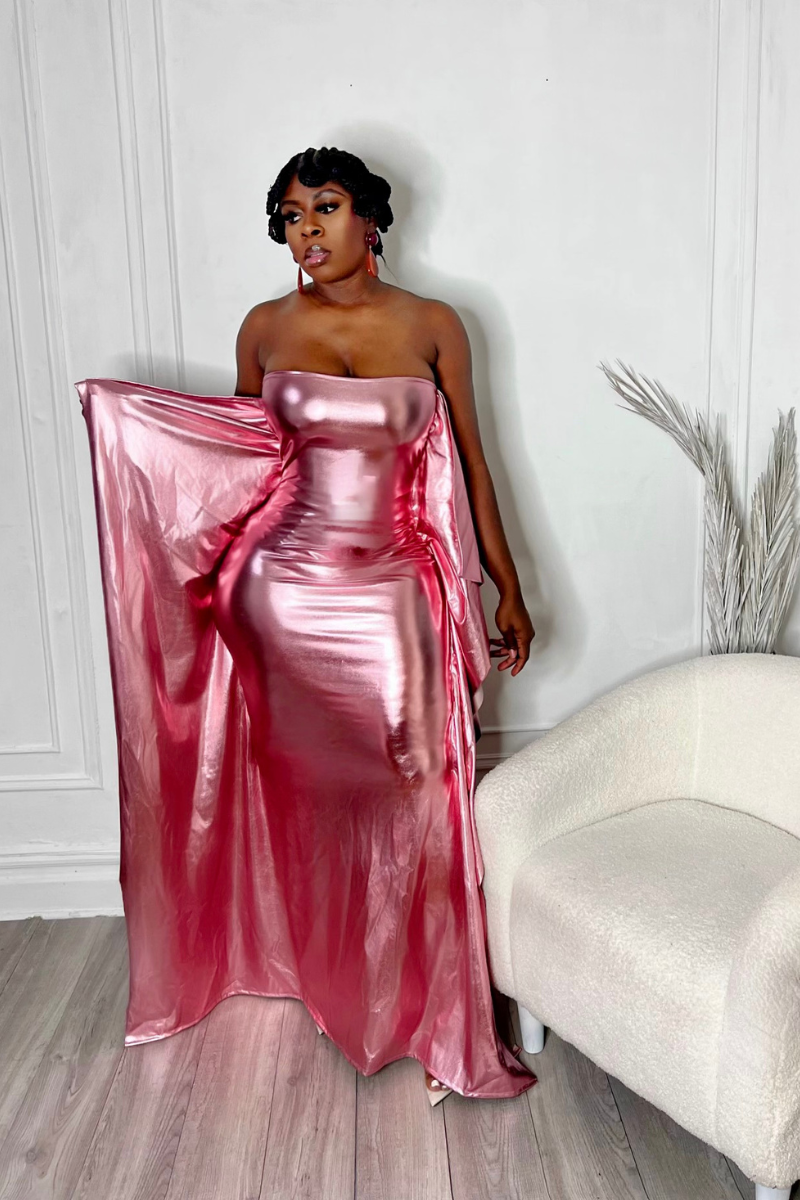 FINE WINE MAXI DRESS