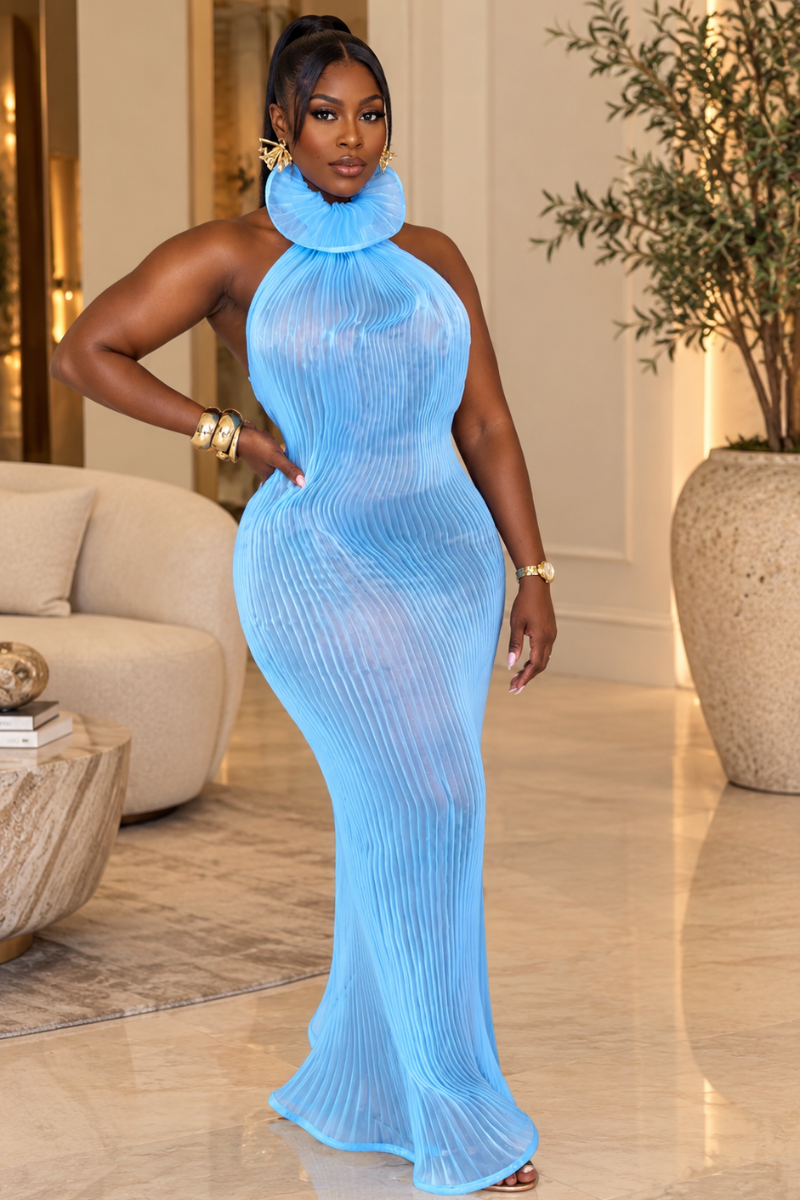 ACE HALTER DRESS