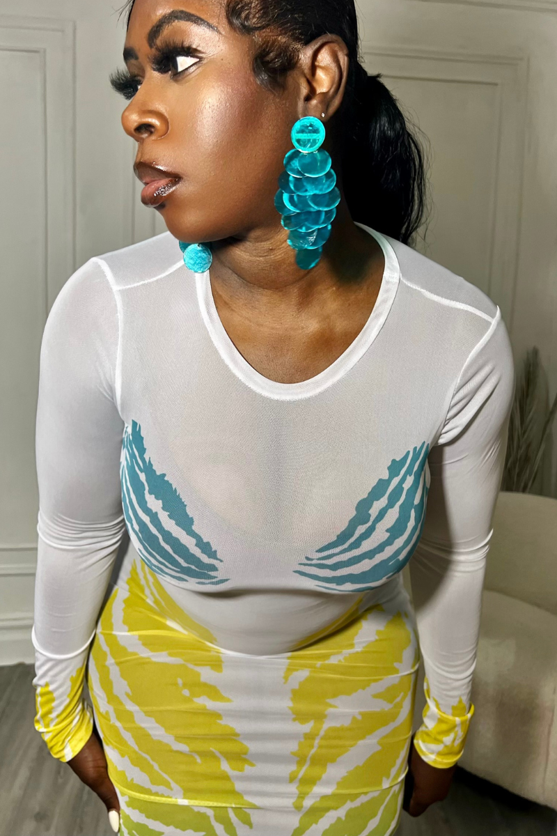 DITA EARRINGS (TURQUOISE)