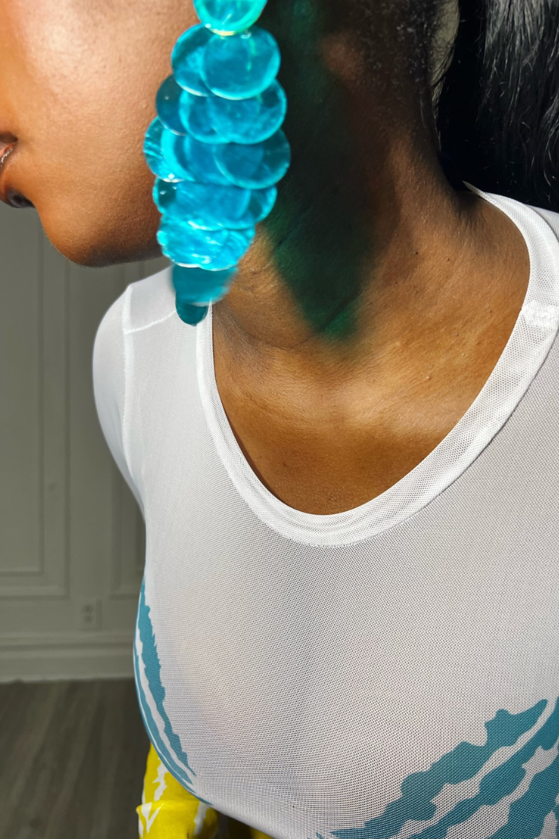 DITA EARRINGS (TURQUOISE)