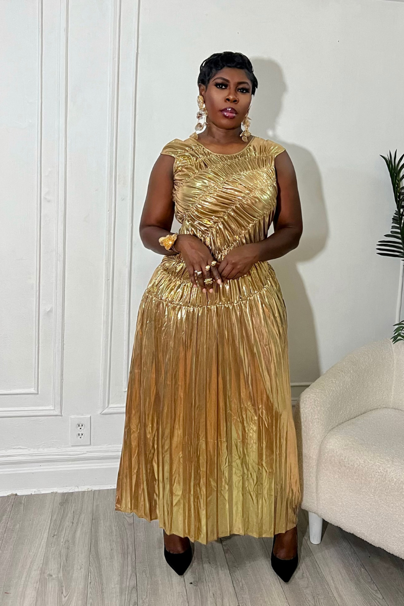 KAYA GOLD DRESS