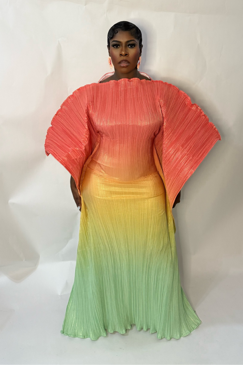 MAYA OMBRÉ MAXI DRESS