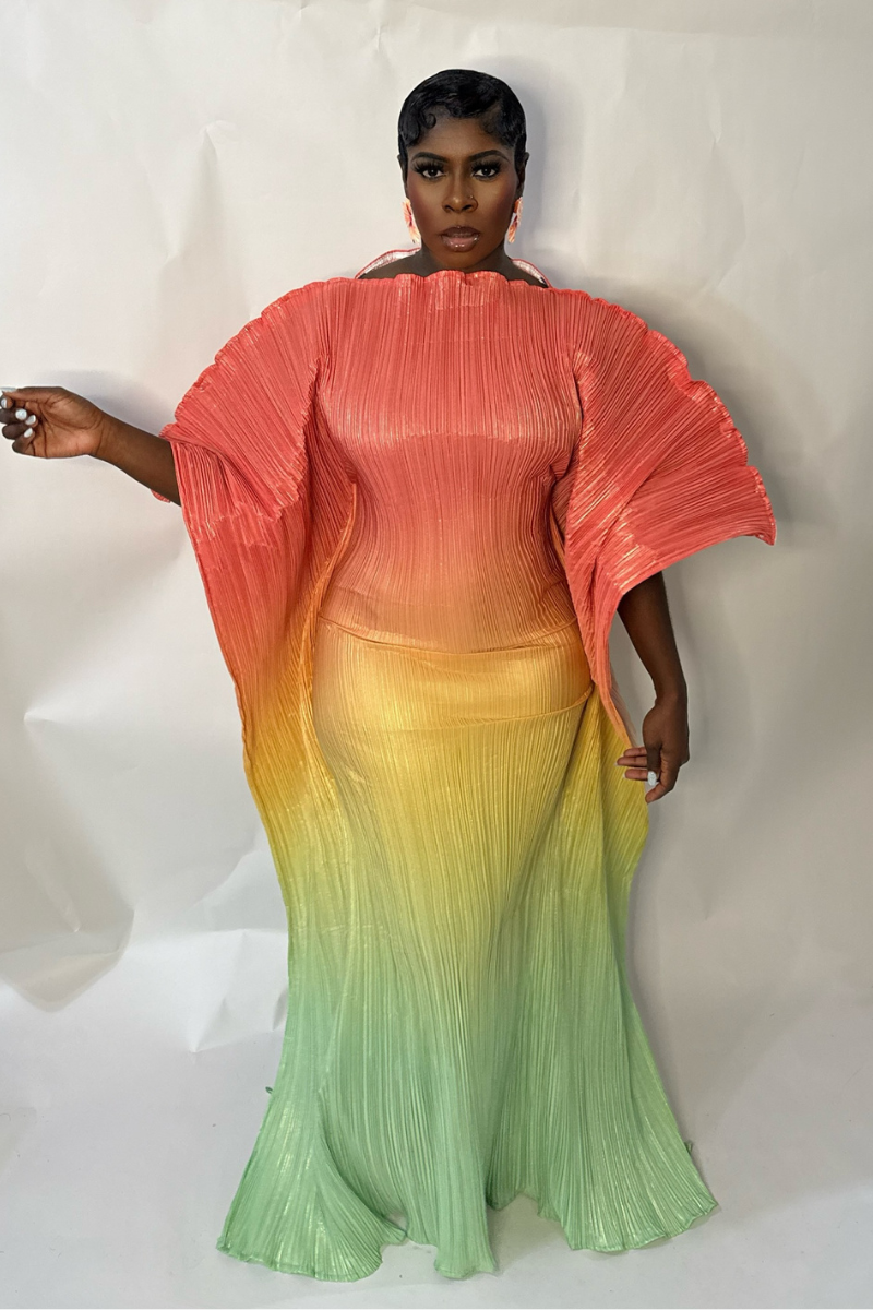 MAYA OMBRÉ MAXI DRESS