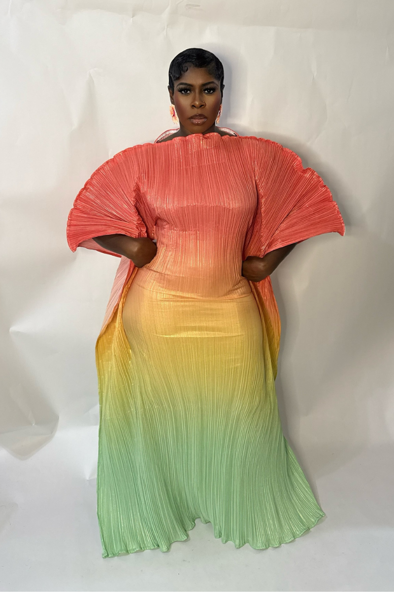 MAYA OMBRÉ MAXI DRESS