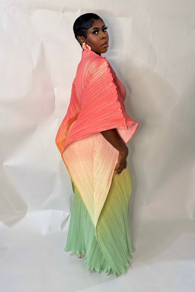 MAYA OMBRÉ MAXI DRESS