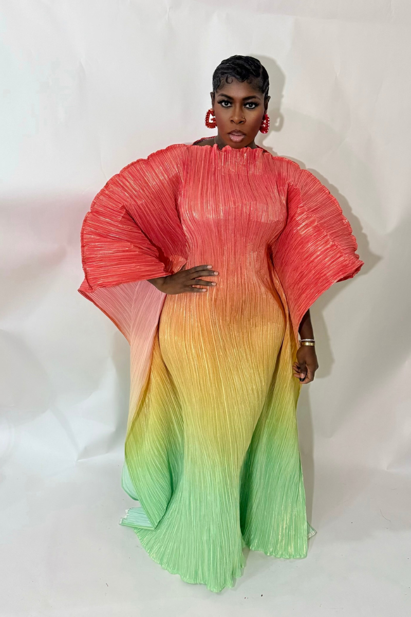 MAYA OMBRÉ MAXI DRESS