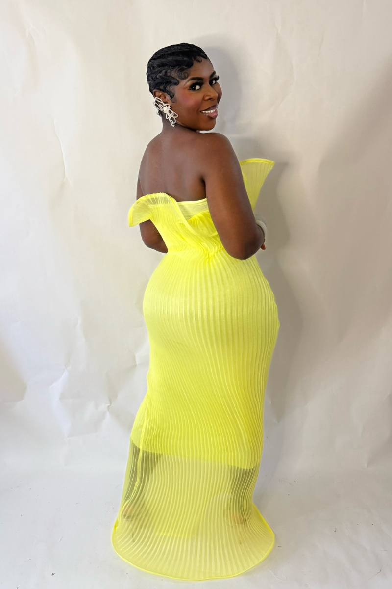 ANISSA DRESS (YELLOW)
