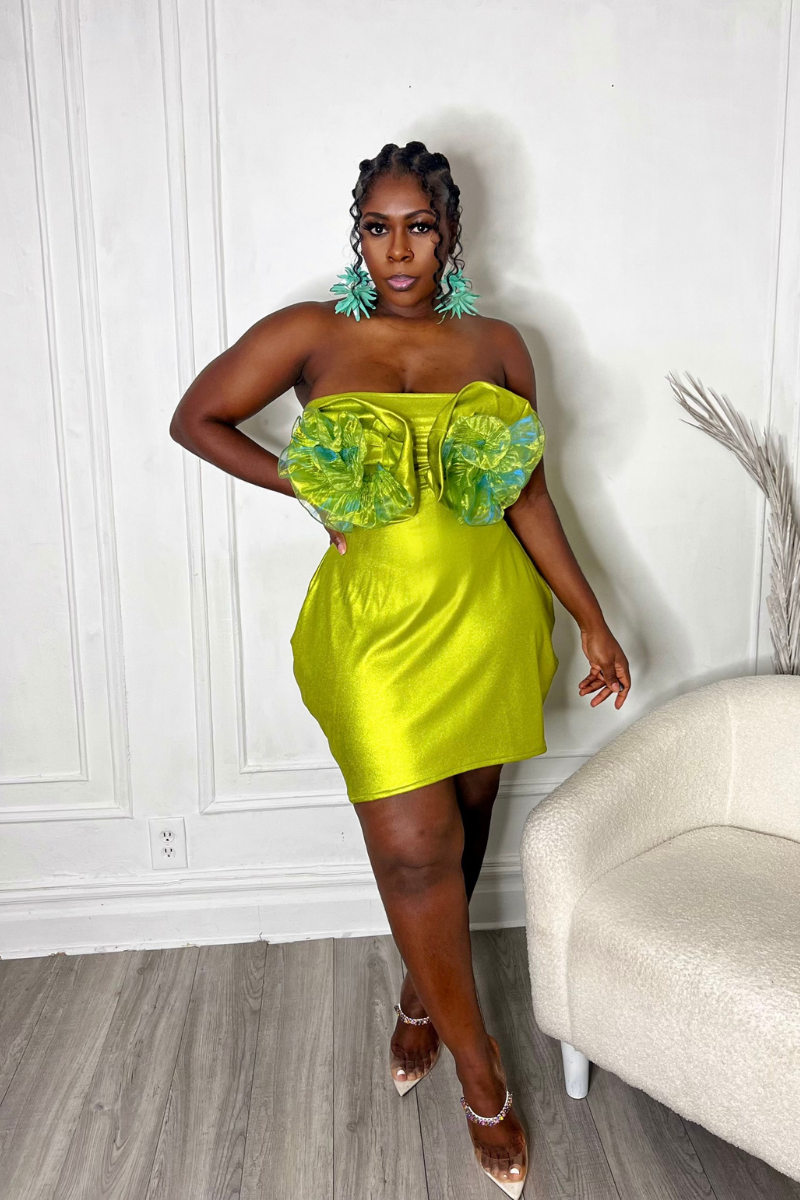 RILEY METALLIC DRESS