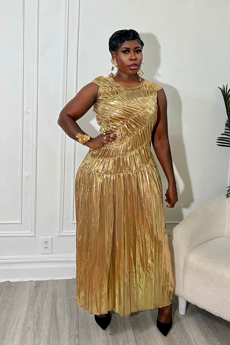 KAYA GOLD DRESS