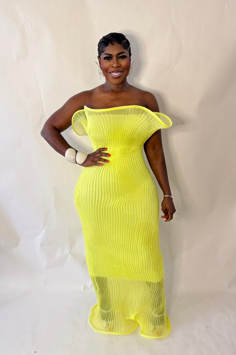 ANISSA DRESS (YELLOW)