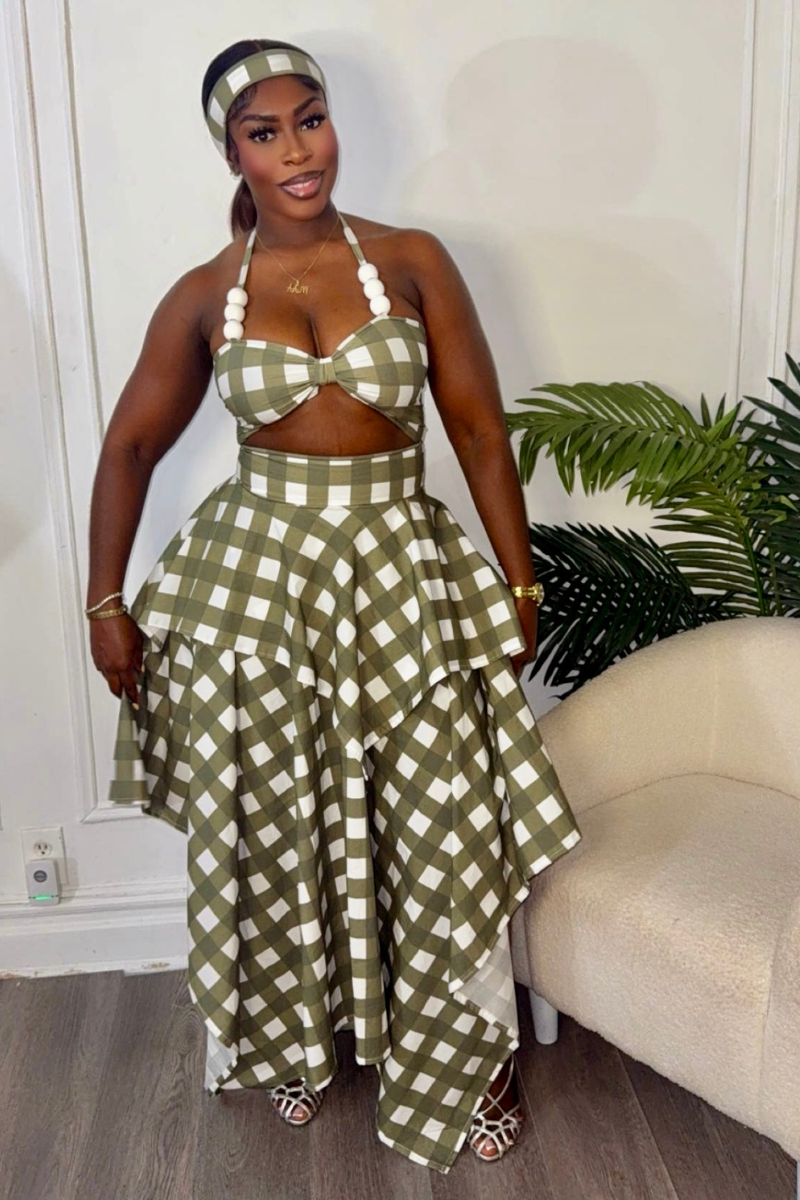 VERDE HANDKERCHIEF DRESS