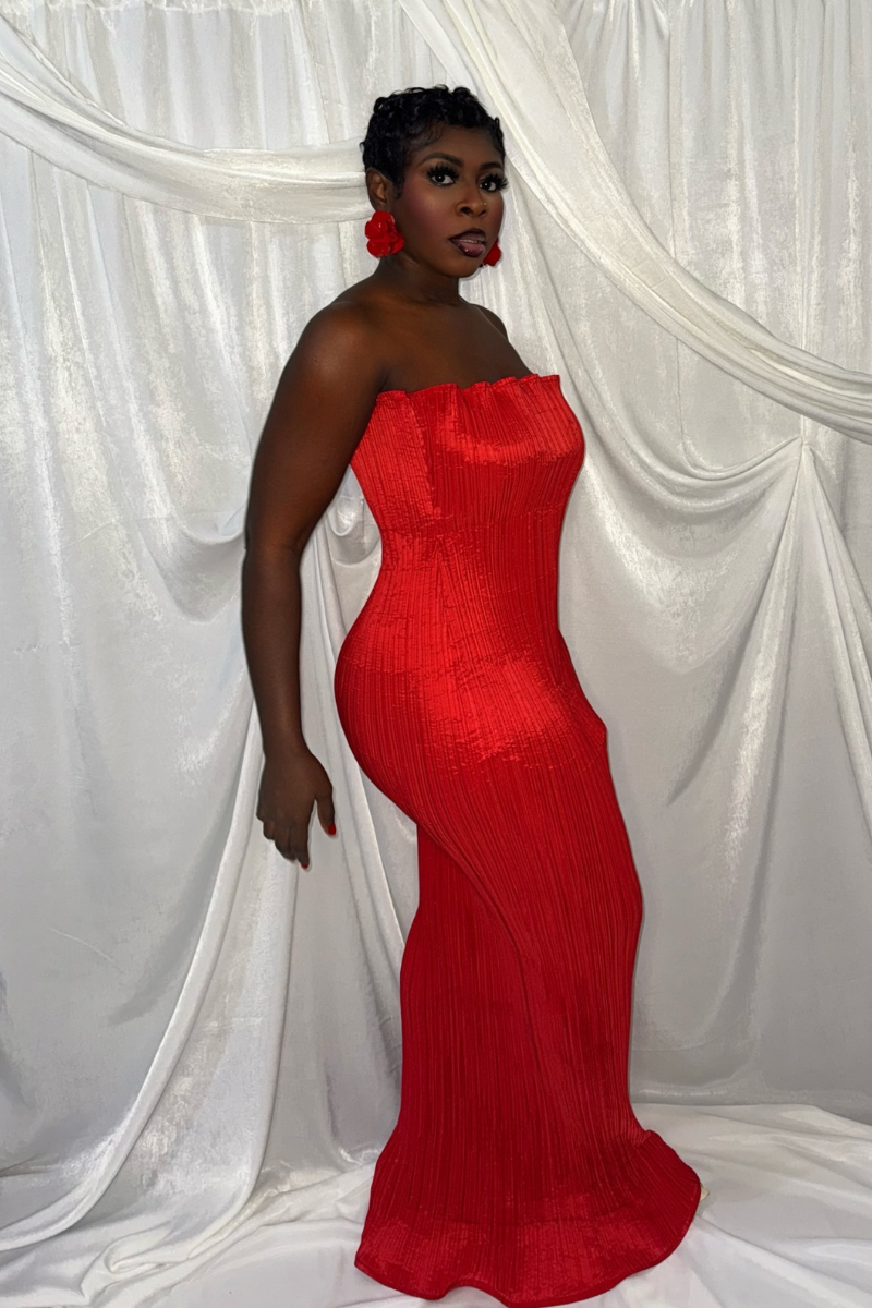 MAGNOLIA DRESS (RED)