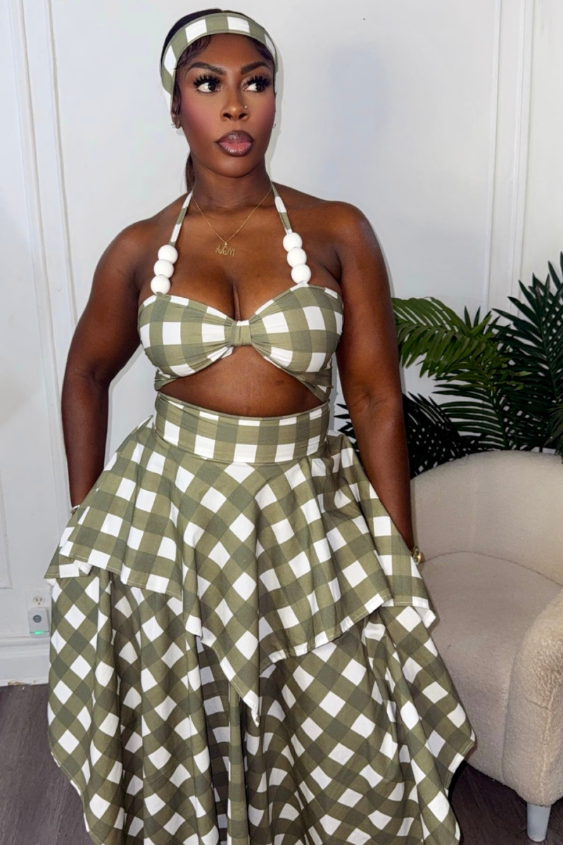 VERDE HANDKERCHIEF DRESS