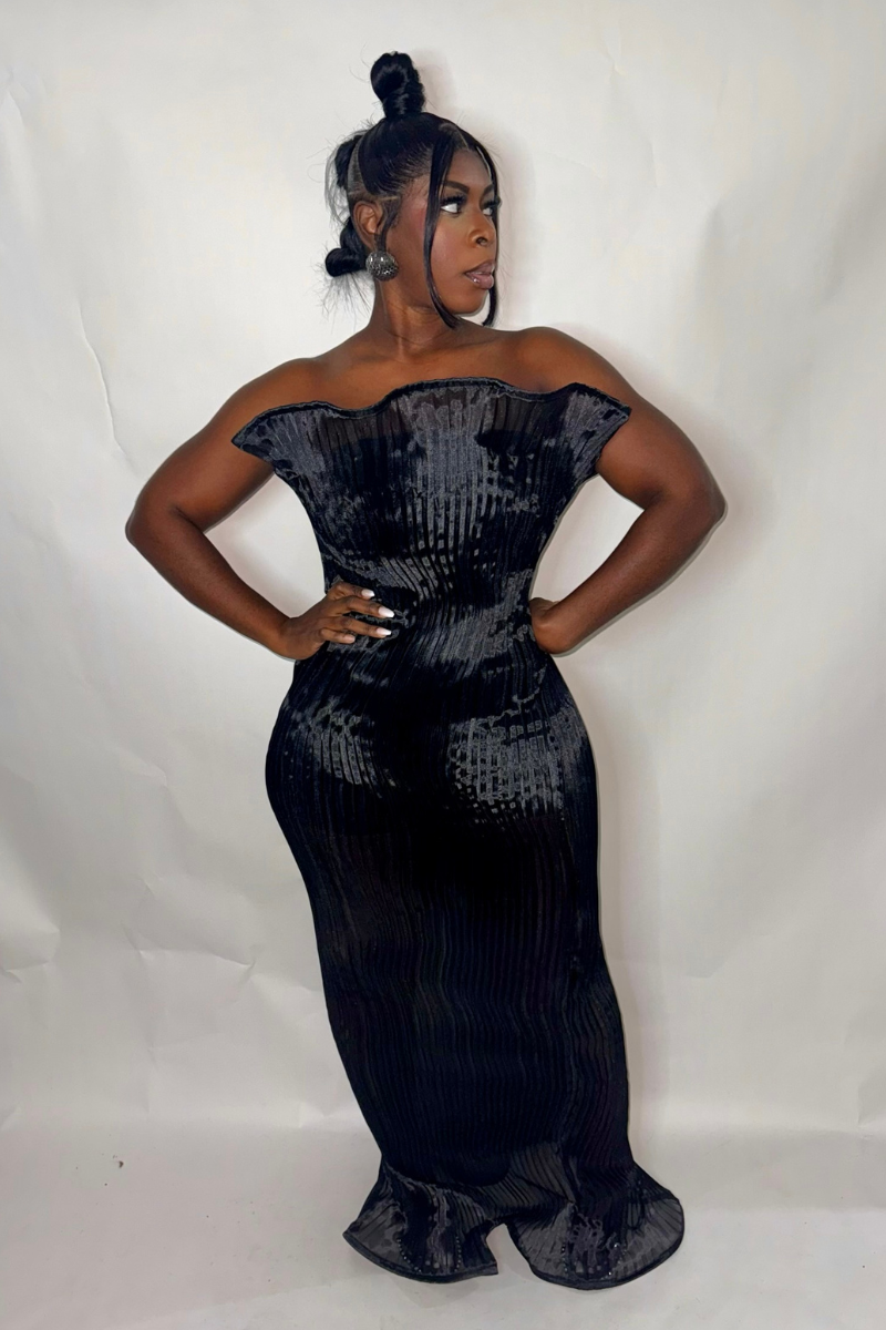 ANISSA DRESS (BLACK)