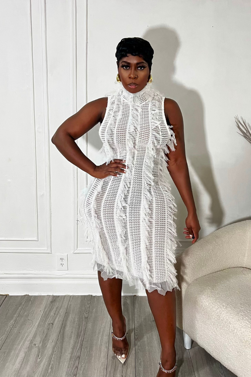 HADLEY DRESS (WHITE)