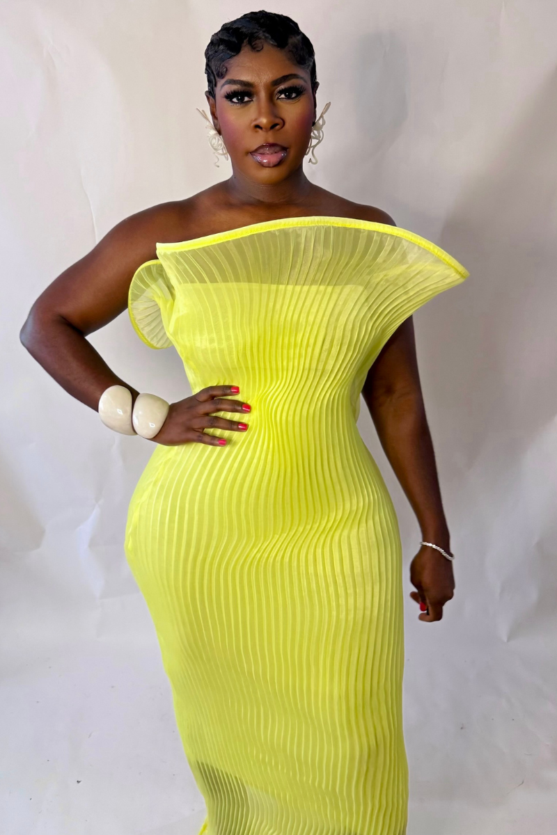 ANISSA DRESS (YELLOW)