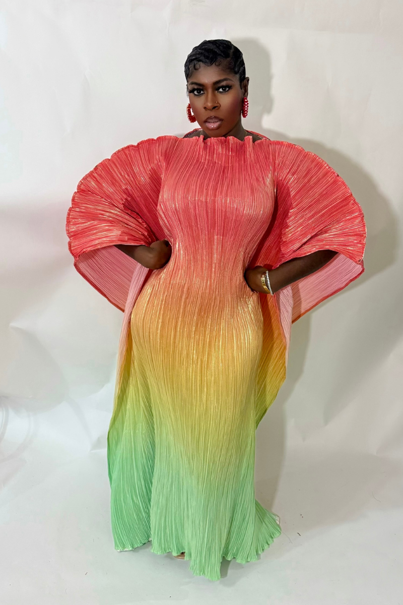 MAYA OMBRÉ MAXI DRESS