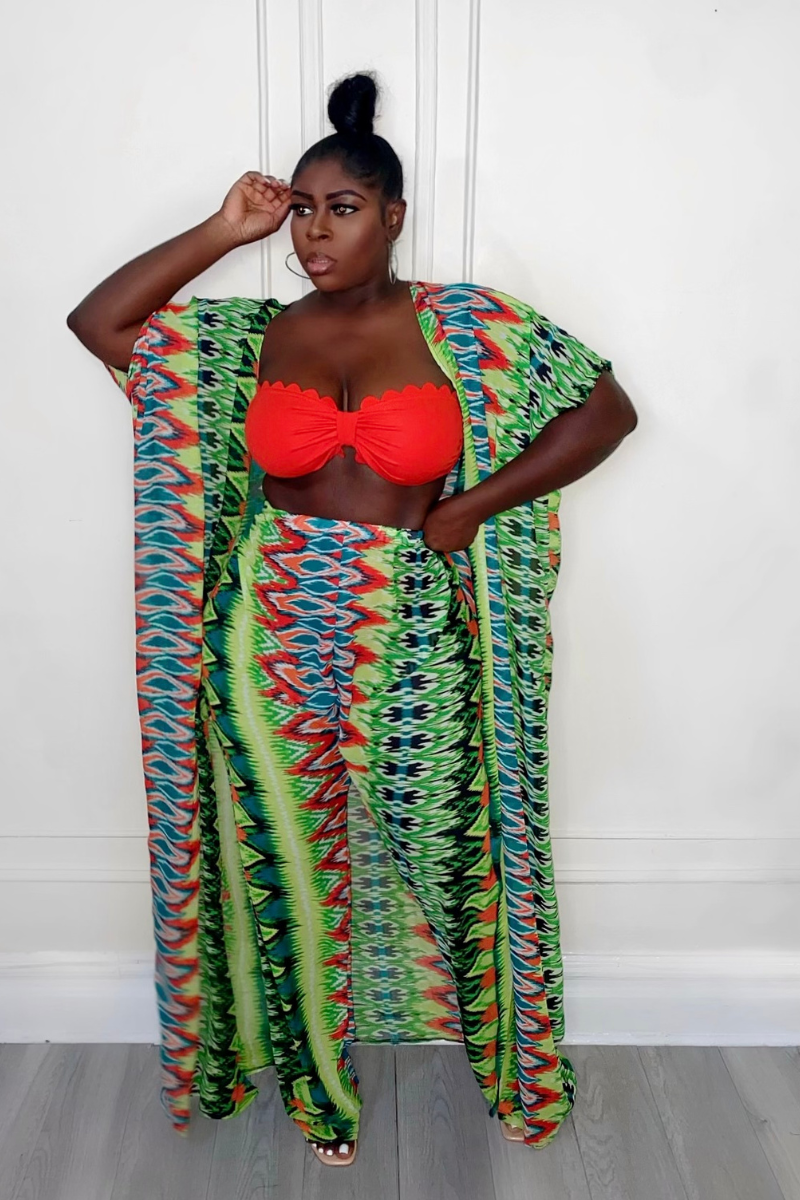 MALDIVES BEACH SET (GREEN)