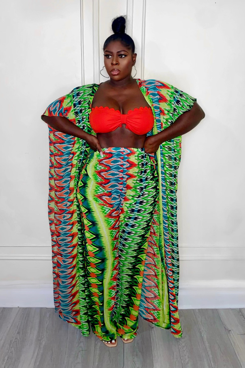 MALDIVES BEACH SET (GREEN)