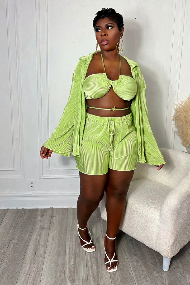 LIMEGREEN 3PEICE SET