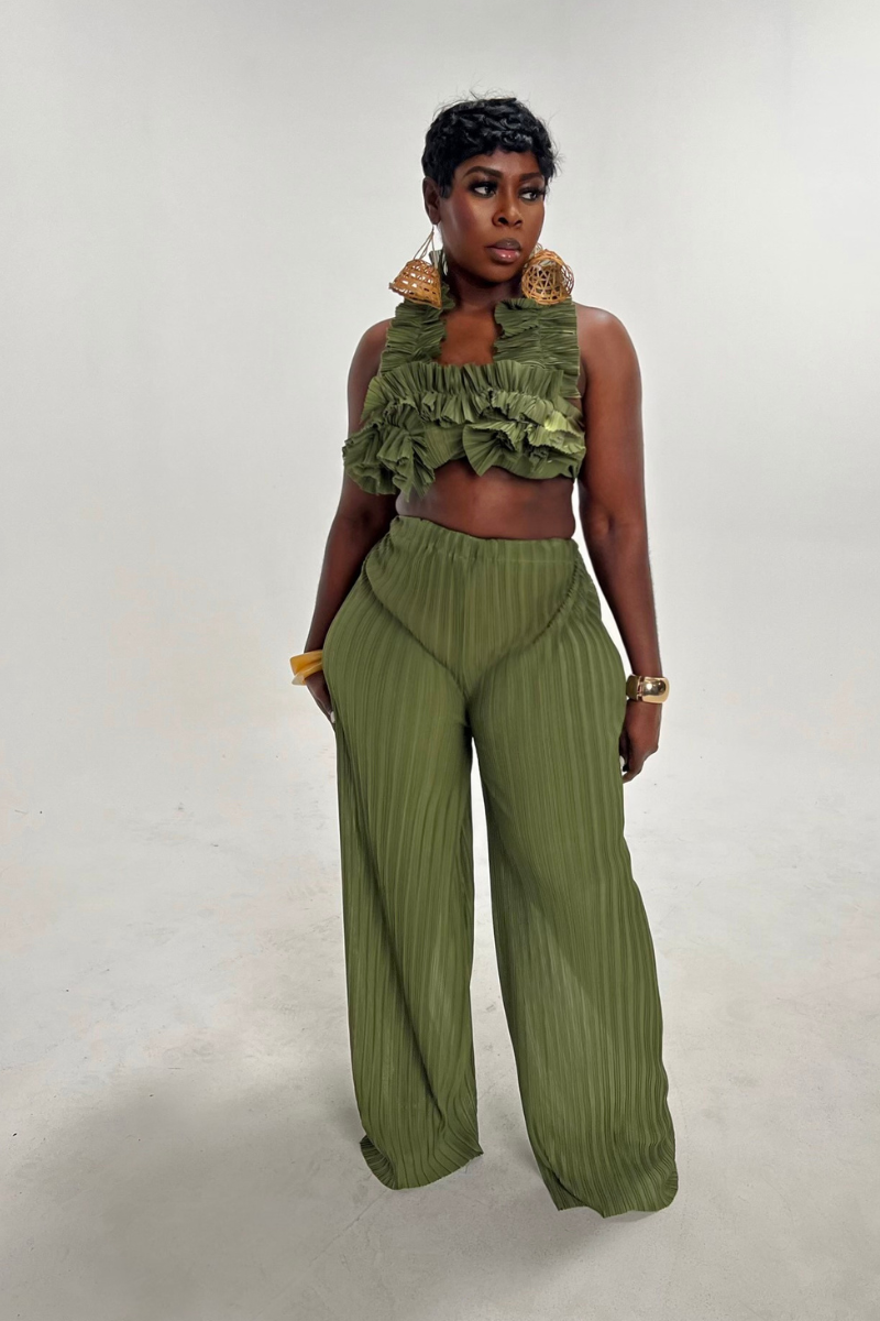 ELIO PANT SET (GREEN)