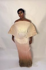 SWAN OMBRE DRESS