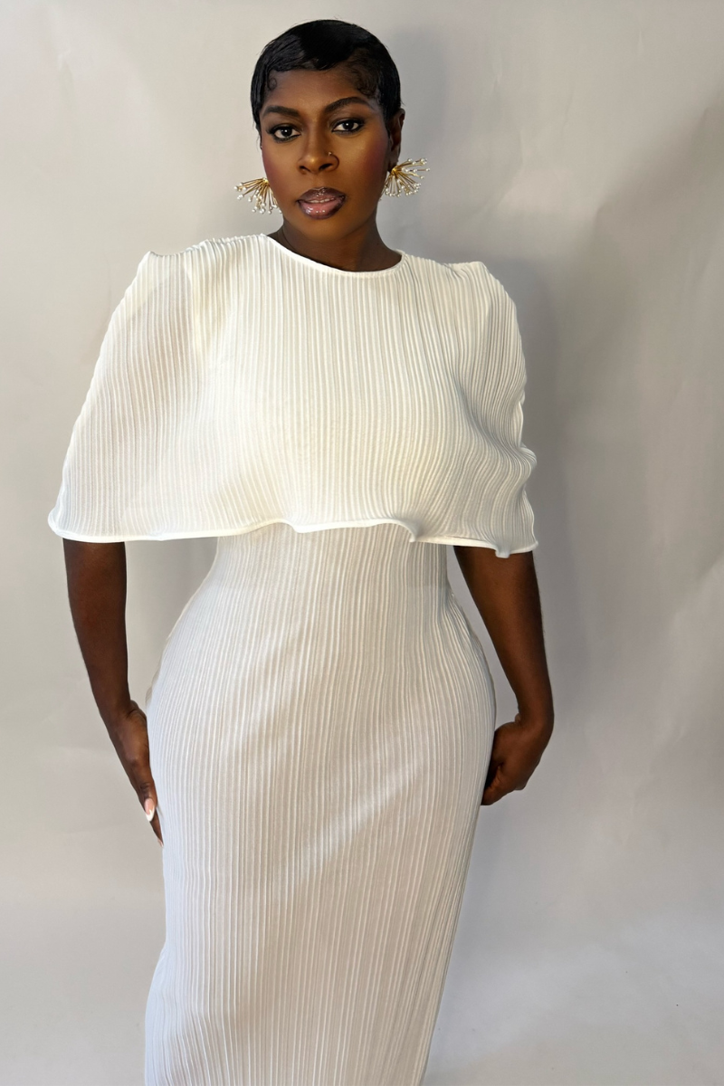 OCEAN CAPE DRESS