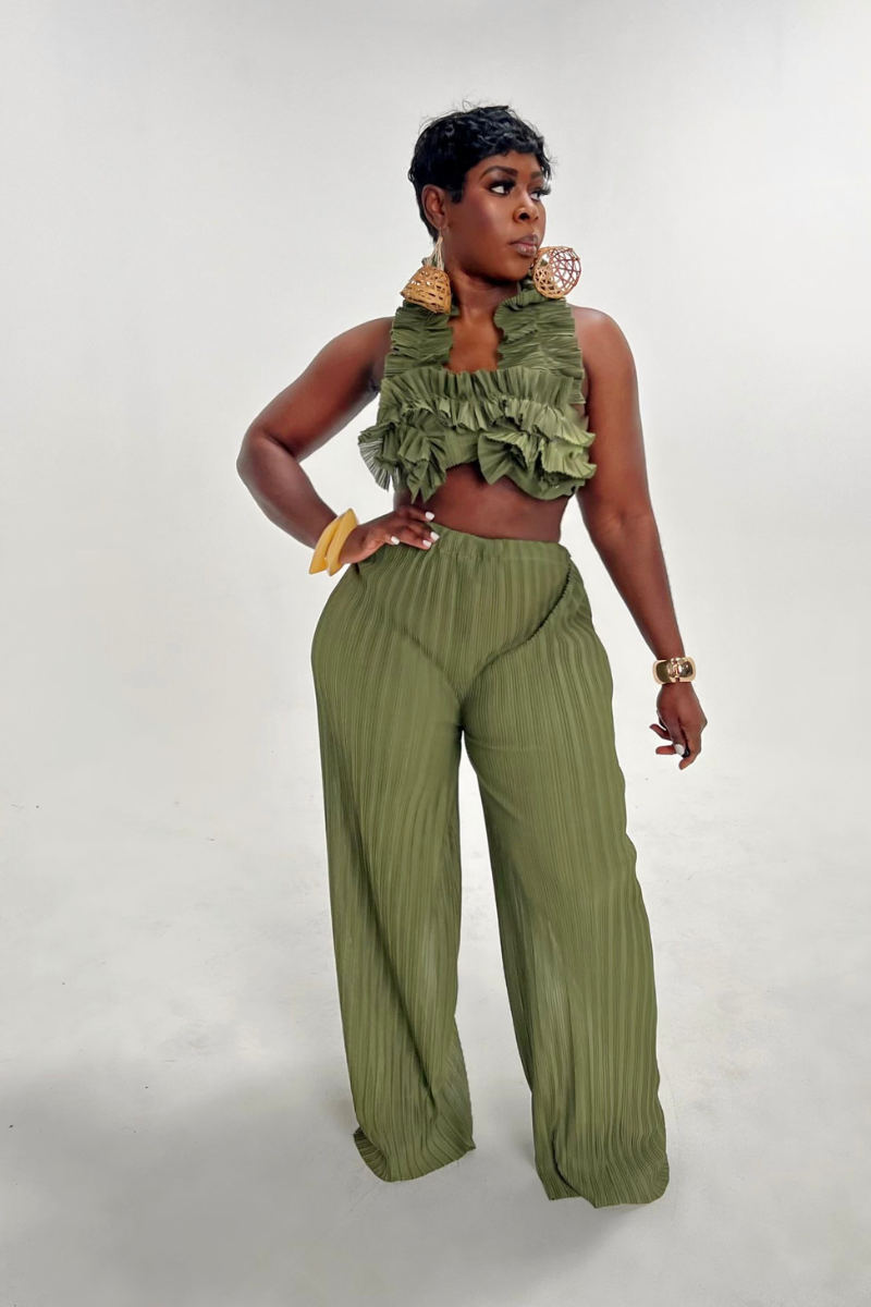 ELIO PANT SET (GREEN)