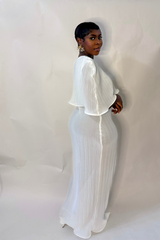 OCEAN CAPE DRESS