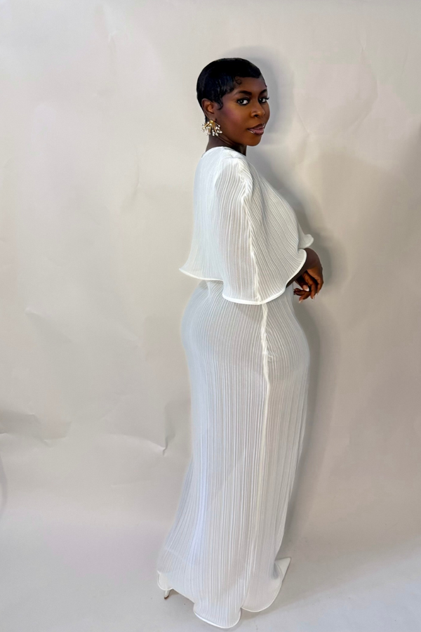 OCEAN CAPE DRESS