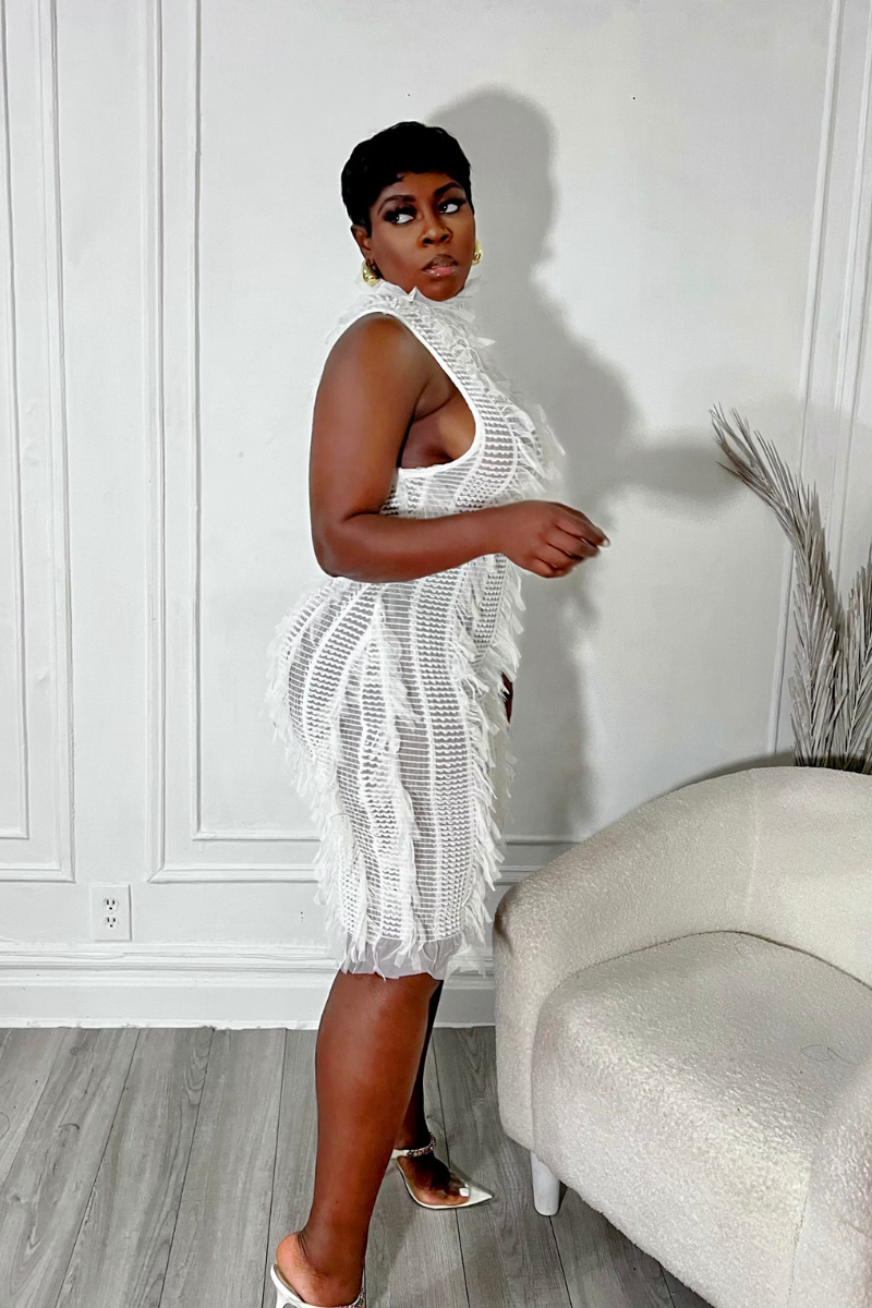 HADLEY DRESS (WHITE)