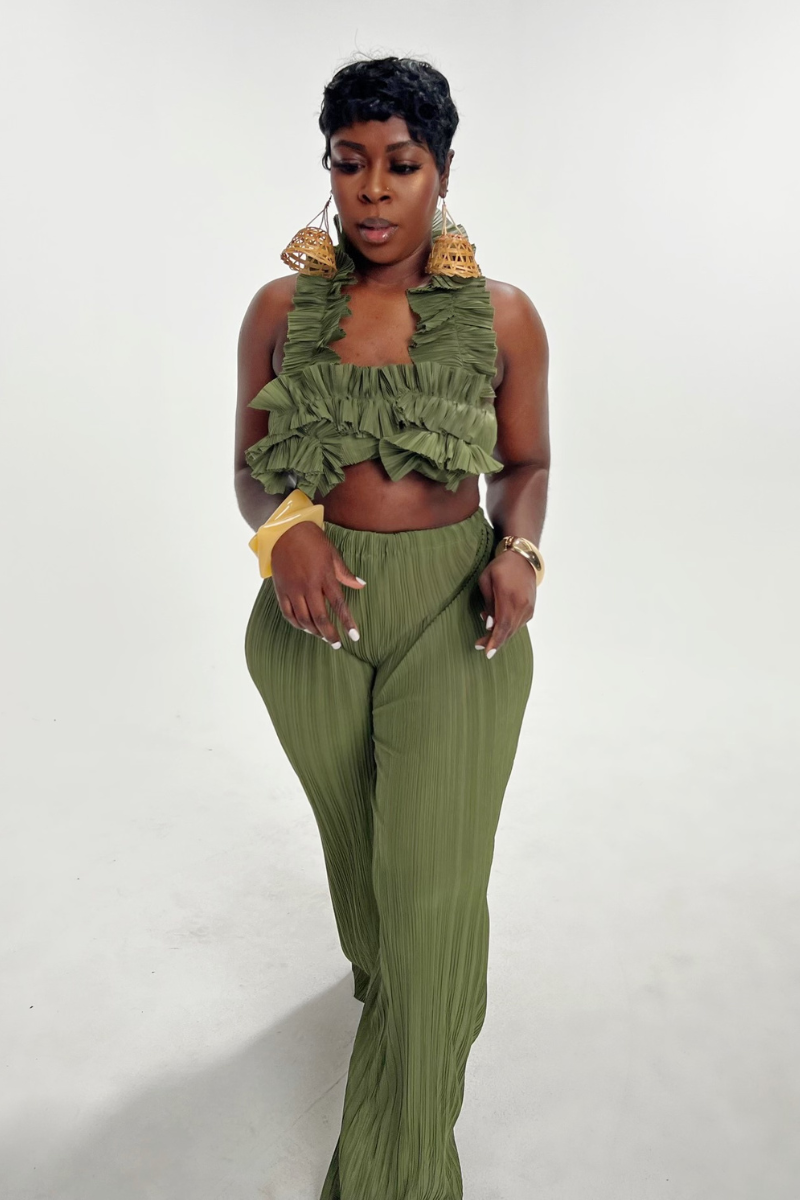 ELIO PANT SET (GREEN)