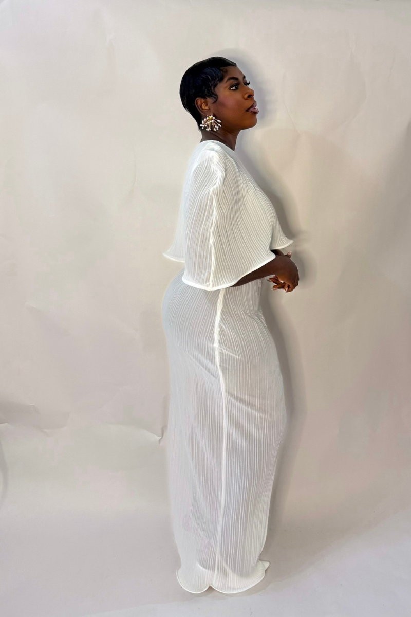 OCEAN CAPE DRESS