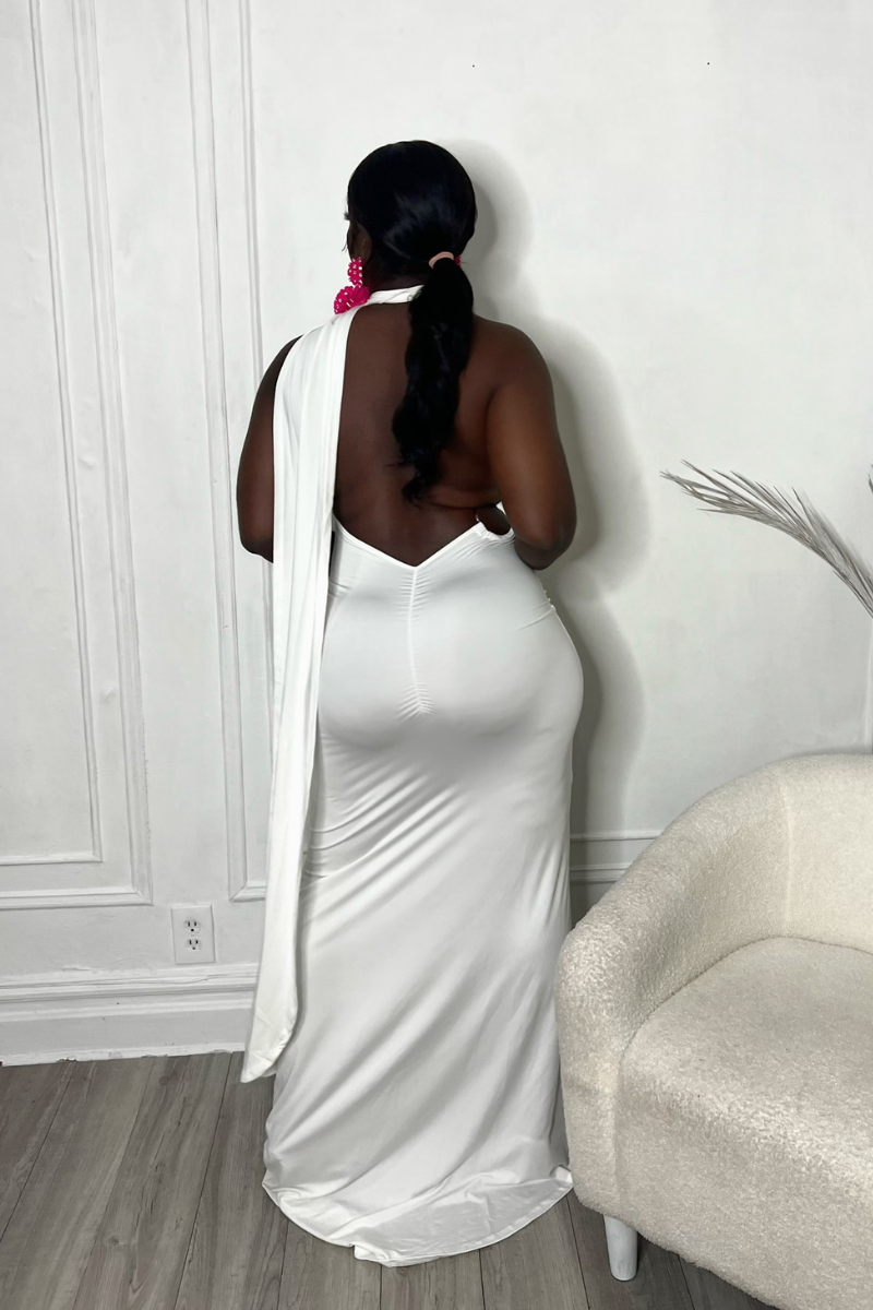 NORMA MAXI DRESS (WHITE)