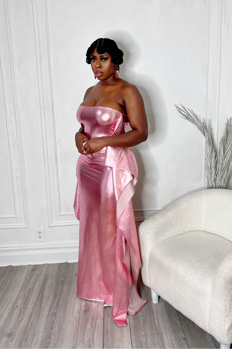 FINE WINE MAXI DRESS