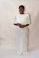 OCEAN CAPE DRESS
