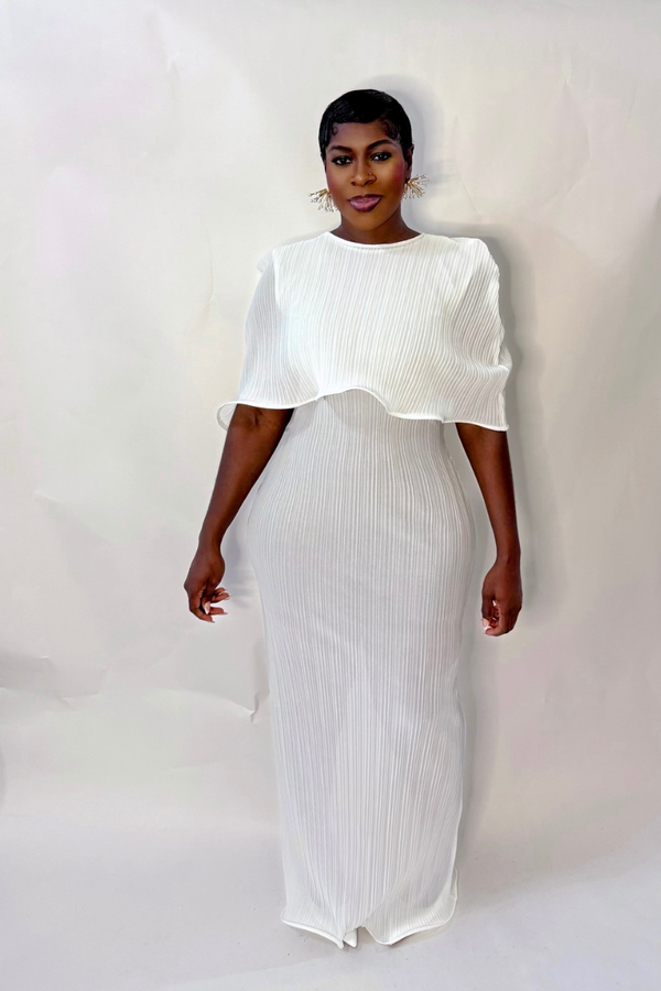 OCEAN CAPE DRESS