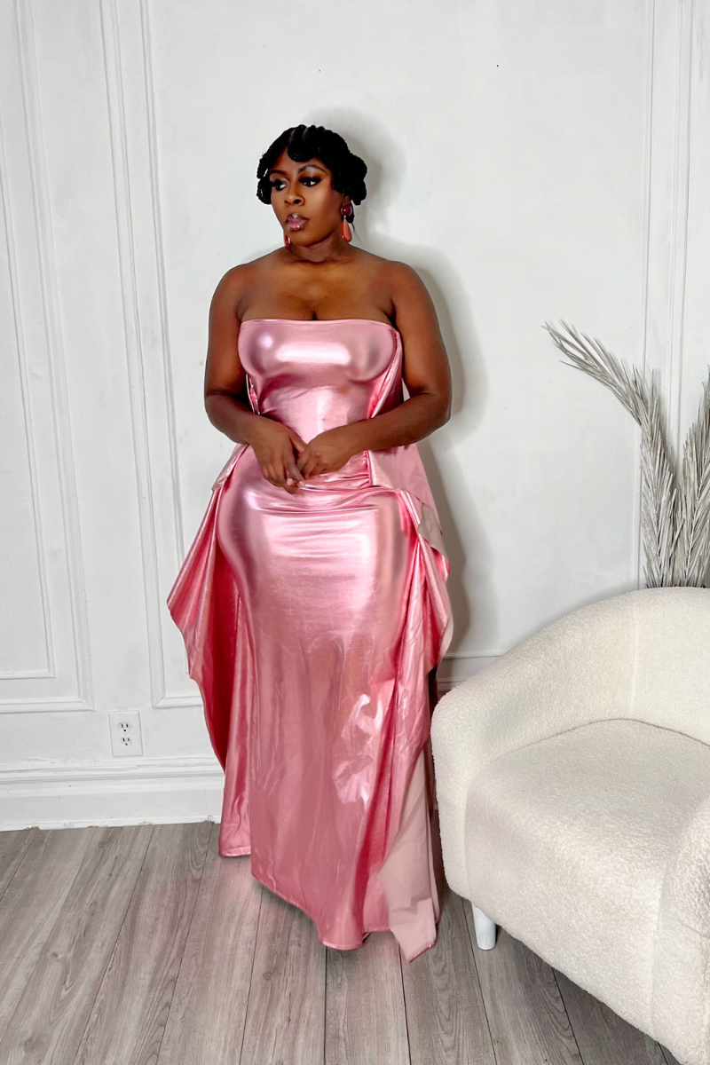 FINE WINE MAXI DRESS