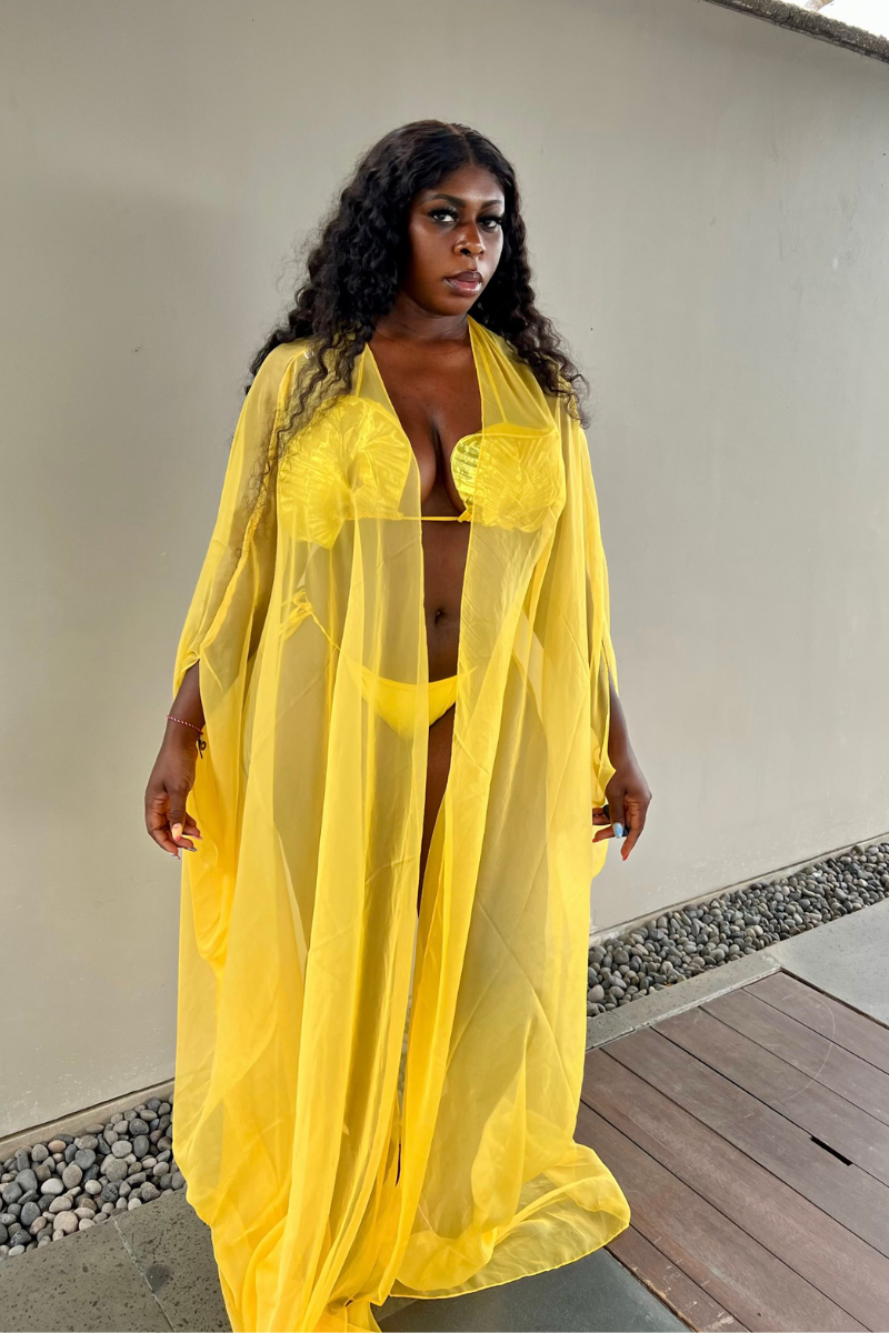 ZARIAH KIMONO BEACH COVER UP