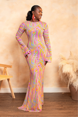 ZEMIYA MESH DRESS