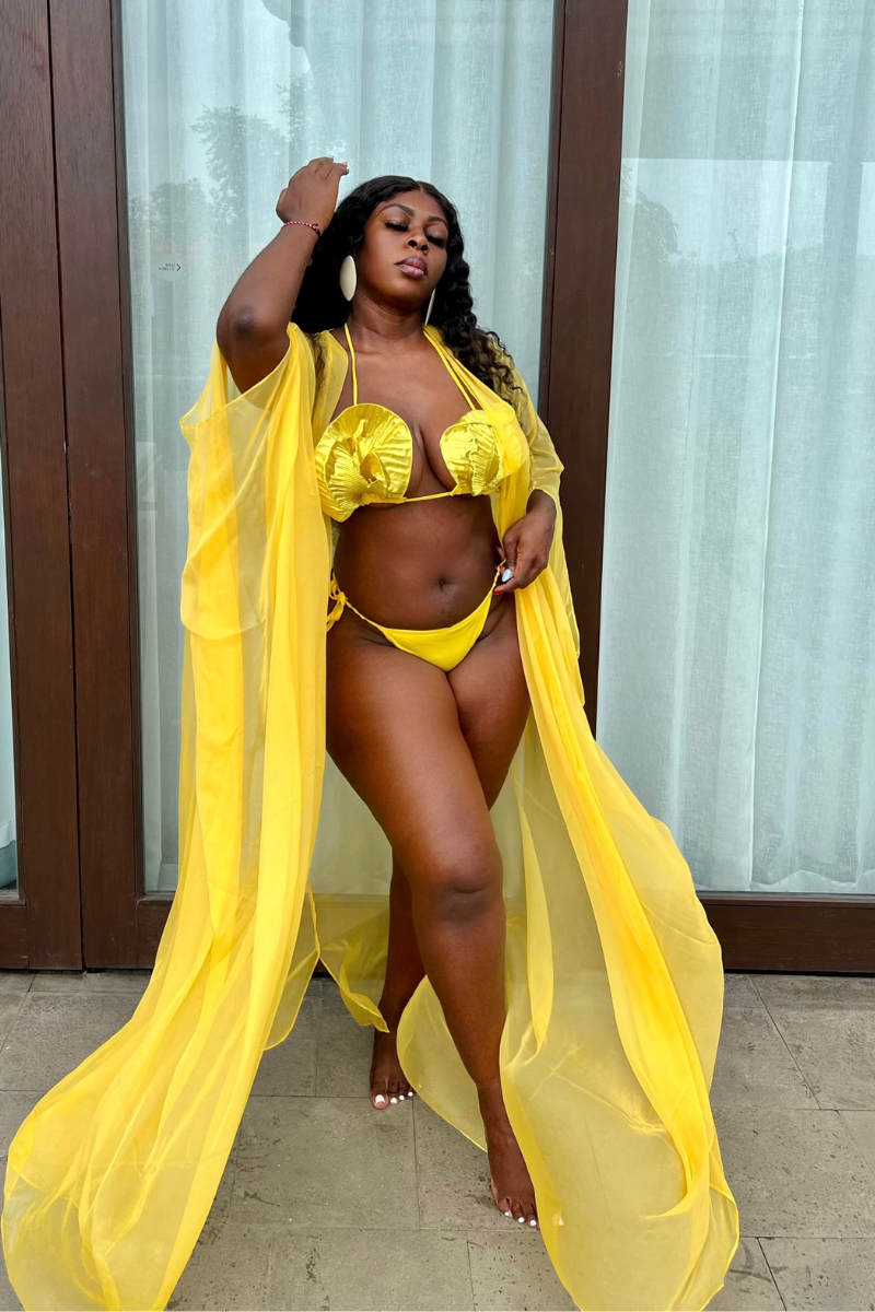 ZARIAH KIMONO BEACH COVER UP