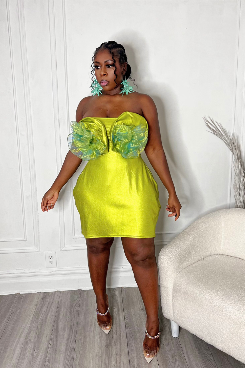 RILEY METALLIC DRESS