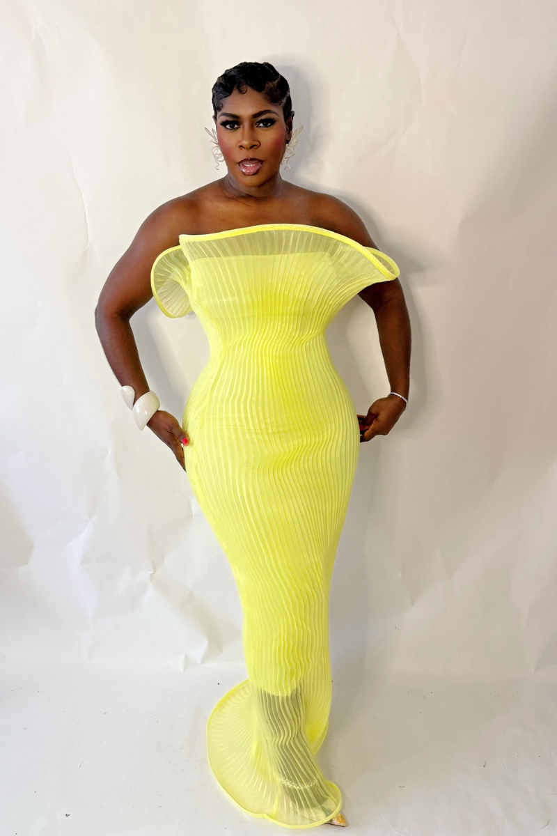 ANISSA DRESS (YELLOW)