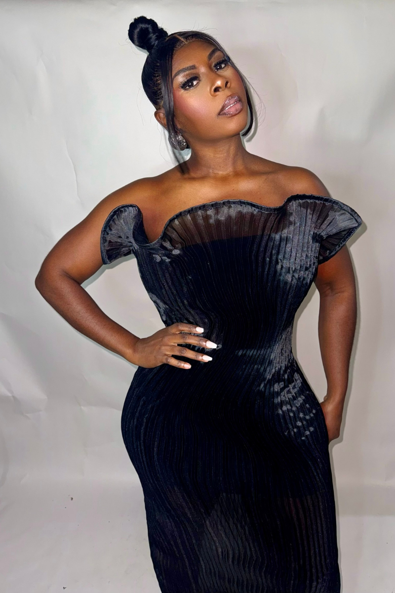 ANISSA DRESS (BLACK)