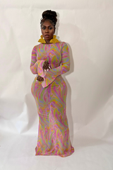 ZEMIYA MESH DRESS
