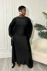 ANGELINA MAXI DRESS (BLACK)