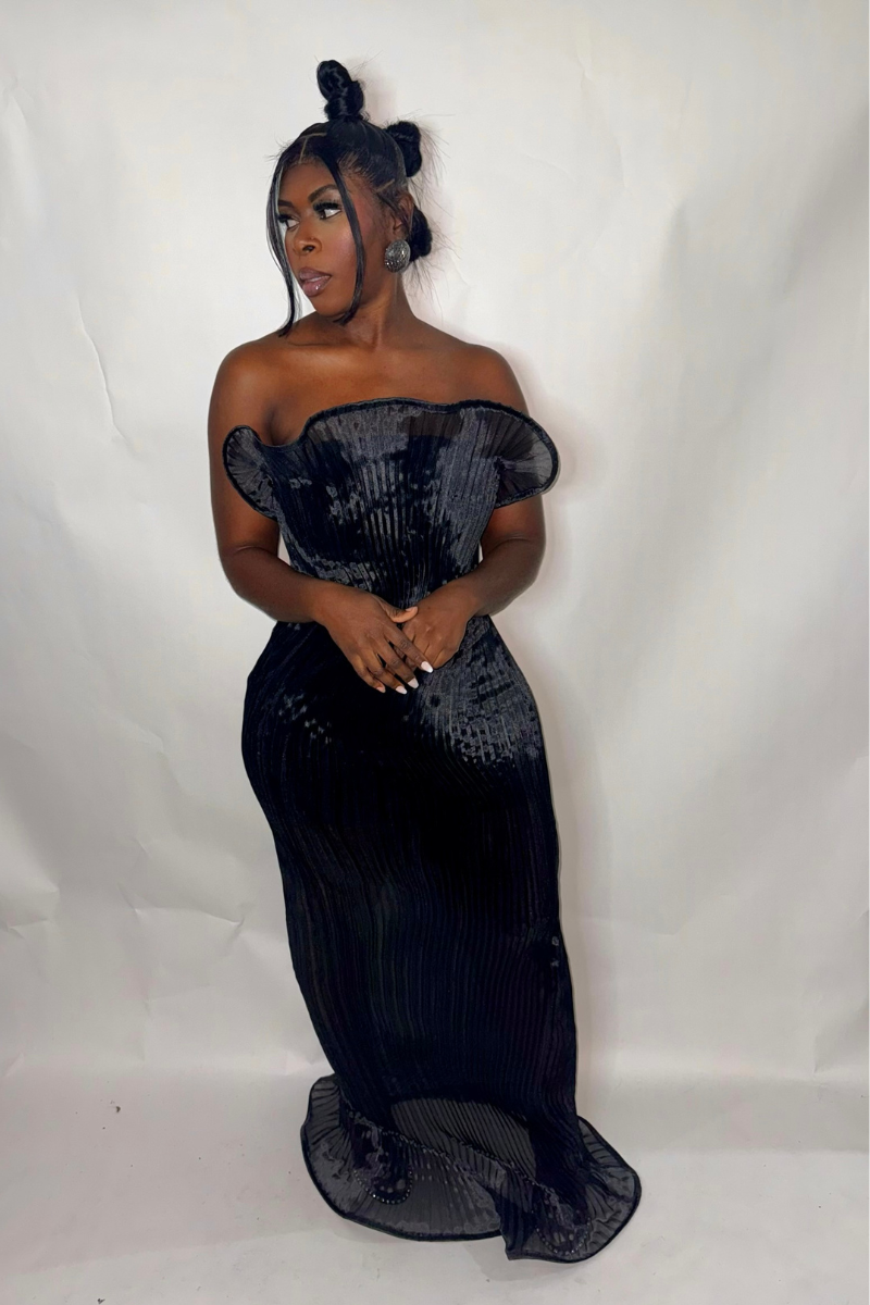 ANISSA DRESS (BLACK)