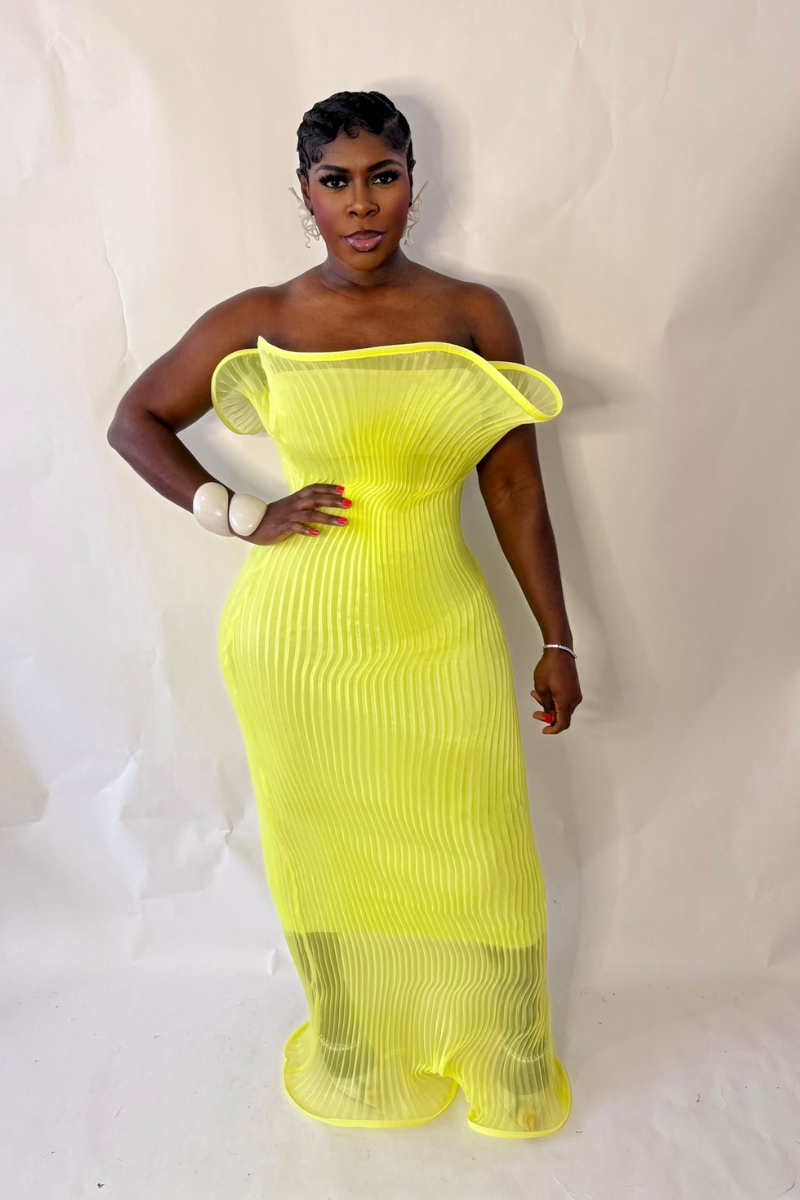 ANISSA DRESS (YELLOW)